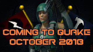 CAPTURE THE FLAG, GRAPPLING HOOKS  and MORE - QUAKE NEWS for OCTOBER '18