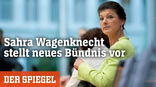 Sahra Wagenknecht tritt aus der Linkspartei aus und stellt neues Bündnis vor | DER SPIEGEL