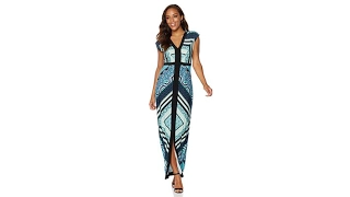 Colleen Lopez Printed Maxi Dress