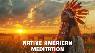 Native American Spirit Meditation - Flute Music, Spiritual Healing music, Shamanic Meditation Music