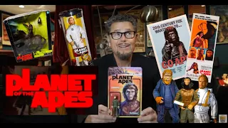 Planet of the Apes Toys and Movie Poster Collection