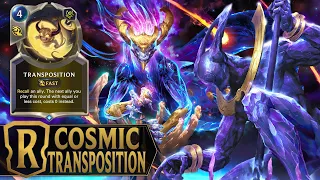 Cosmic Transposition - Taric & Aurelion Sol Combo Deck - Legends of Runeterra A Curious Journey