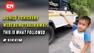 6-year old boy's reaction to his chicken being taken for slaughter