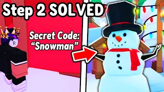 I SOLVED SECRET HIDDEN CODE For SECRET SCAVENGER HUNT in Roblox Pet Simulator 99..