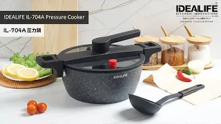 IDEALIFE 低圧鍋 Multi Function Cookware. & Low Pressure Cooker (IL-704A) Product Video Catalogue