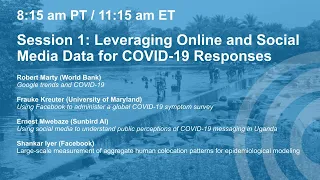 Leveraging Online and Social Media Data for COVID 19 Responses | MeasureDev 2021