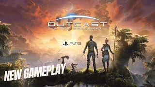 Outcast - A New Beginning Demo Gameplay PS5 No Commentary Survive Against The Invasion All Settings