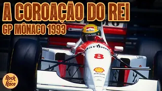 A COROAÇÃO de Ayrton SENNA como REI de MÔNACO - GP de Mônaco 1993