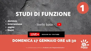 Studi di funzione 1