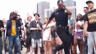 Полицейский показал всем  как танцевать - Policeman showed everyone how to dance || SF