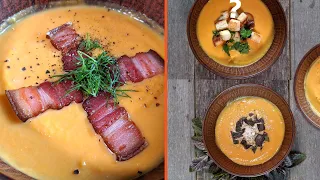 Суп з гарбуза та 4 ІДЕЇ як його з'їсти. Як приготувати гарбузовий суп пюре