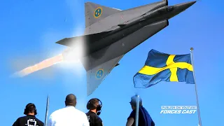 This Swedish Supersonic Fighter Jet Ready to Battle Russia In The Sky