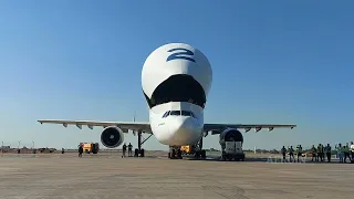 Airbus Beluga - Pouso, Batismo e Abertura | Aeroporto de Viracopos - Campinas