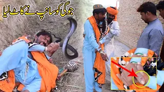 Jogi Was Bitten By A Snake | Fiaz Jogi new video Naag jogi