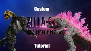 Custom tutorial for Evolved Godzilla and Beast Glove Kong