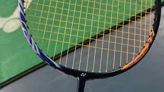 Review Yonex Astrox 100 ZZ Badminton Racket, Made in Japan, Professional Racket, V Axeslen #shorts