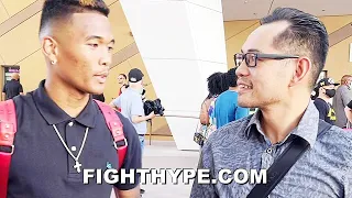 NONITO DONAIRE MEETS "NEXT PACQUIAO" HOPEFUL; FILIPINO PHENOM DJ ZAMORA TALKS INSPIRATION FROM BOTH