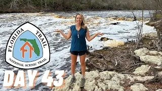 This water is BLACK! Starting the Suwannee River Section | Florida Trail Day 43