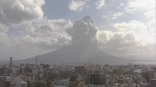 February 28, 2021, ~ Explosion ~ 桜島 Sakurajima Volcano, Japan ~ 10:00 JST