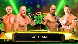 Brock Lesnar + Randy Orton vs. John Cena + The Rock | Tag Team | WWE 2K23 | Ultra Realistic RTX 4090