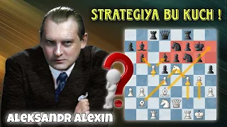 Jahon chempionidan STRATEGIYA darsligi ! | Aleksandr Alexin vs Stefano Rosselli | San Remo 1934