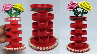 Beautiful Flower Vase - How to Make Flower Pot - DIY Handmade Crafts