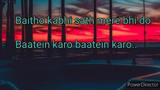 Baatein Karo (Lyrics) - Vayu | Latest Song 2020 | New Song 2020