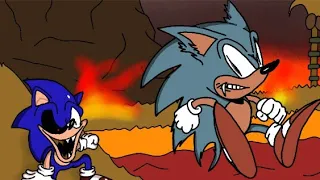 Sonic exe vs Extra Life Sonic part 1