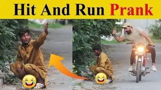 Hit and Run Prank part 4 Epic Reaction 😂😂