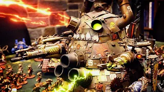 30,000 Point Narrative Apocalypse Game Showcase- Orks and Chaos vs. Custodes, Blood Angels and Tau