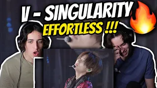 South Africans React To BTS V - SINGULARITY LIVE PERFORMANCE (These Vocals !!!)
