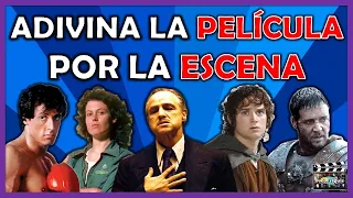 Adivina la Película "POR LA ESCENA" 🎬 Reto/Trivia/Quiz