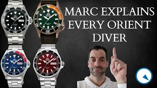 Every Orient Dive Watch Explained