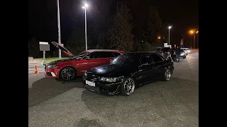 Toyota chaser 550hp vs Audi RS6 ST2 750hp