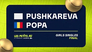 Les Petits As 2023 | Girls Singles Finals | Anna Pushkareva vs Giulia Safina Popa