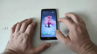 Сброс графического ключа и google аккаунта Huawei P smart 2018 (FIG LX1)