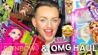 RAINBOW HIGH & LOL OMG HAUL! | AzDoesMakeUp!