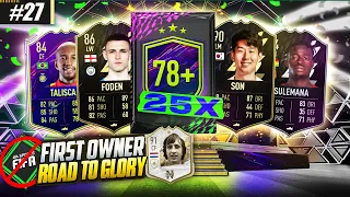 INSANE NEW TOTW! SILVER STARS IS BACK?!?! 25X 78+ PACKS!!  - First Owner RTG #27 - FIFA 22