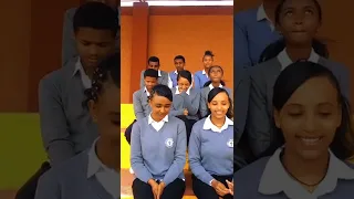 እምየ ኢትዮጵያ #Ethiopian students tiktok short Vine video #music cchallenge ተማሪዎቹ
