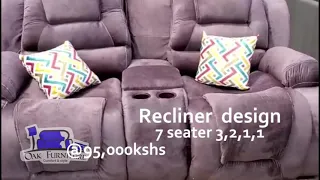 Recliner imitation sofas 7 seater 3,2,1,1 call/WhatsApp 0717808080