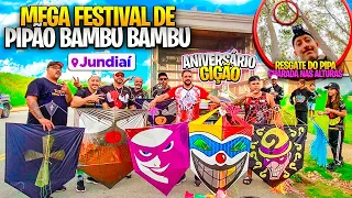 MEGA FESTIVAL DE PIPA BAMBU BAMBU - FOMOS NO RESGATE DO PIPÃO 1,50m PREMIADO - JUNDIAI