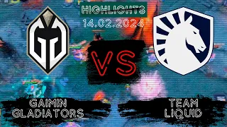 🟥ЖИДКИЕ ХОТЯТ МЕСТИ | Gaimin Gladiators vs Team Liquid BetBoom Dacha Dubai | 14.02.2024