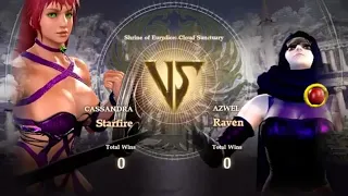 Starfire vs Raven (Soul Calibur 6)