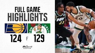 FULL GAME HIGHLIGHTS: Celtics put up 81 first-half points in win over Pacers