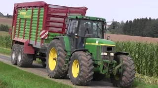 Krone Big x V 8 vs.Claas Jaguar 900 häckseln Mais mit Fendt,Case,NH,John Deere,McCormick [HD]