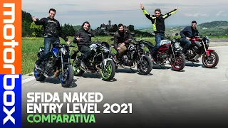 Naked entry level 2021 | La SFIDA tra Yamaha, Honda, Kawasaki, Suzuki e Triumph