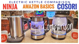 Best Electric Kettle   NINJA, Amazon Basics, Cosori for Hot Tea & Coffee