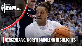 Virginia Cavaliers vs. North Carolina Tar Heels | Full Game Highlights