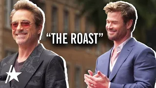 Robert Downey Jr. ROASTS Chris Hemsworth In Walk Of Fame Speech