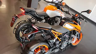 2024 New Model KTM Duke 250 VS KTM Duke 200🤔Detailed Comparison with Review😱Which one Should You Buy